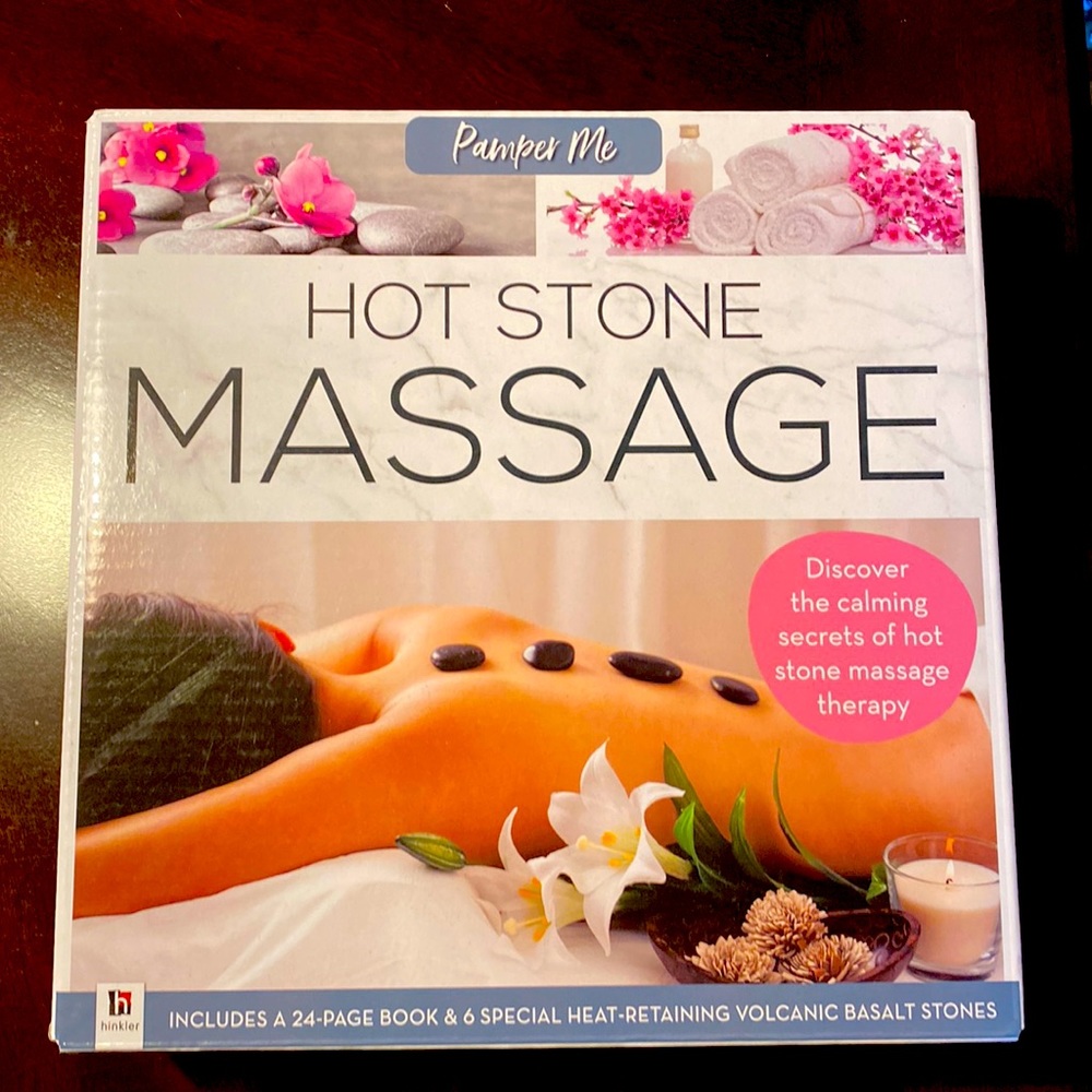 NEW. Hot Stone massage.